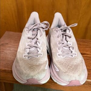 Women's Pink Hoka Athletic Shoes
